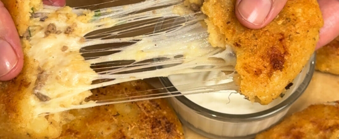 Cheesy Chicken Potato Pockets